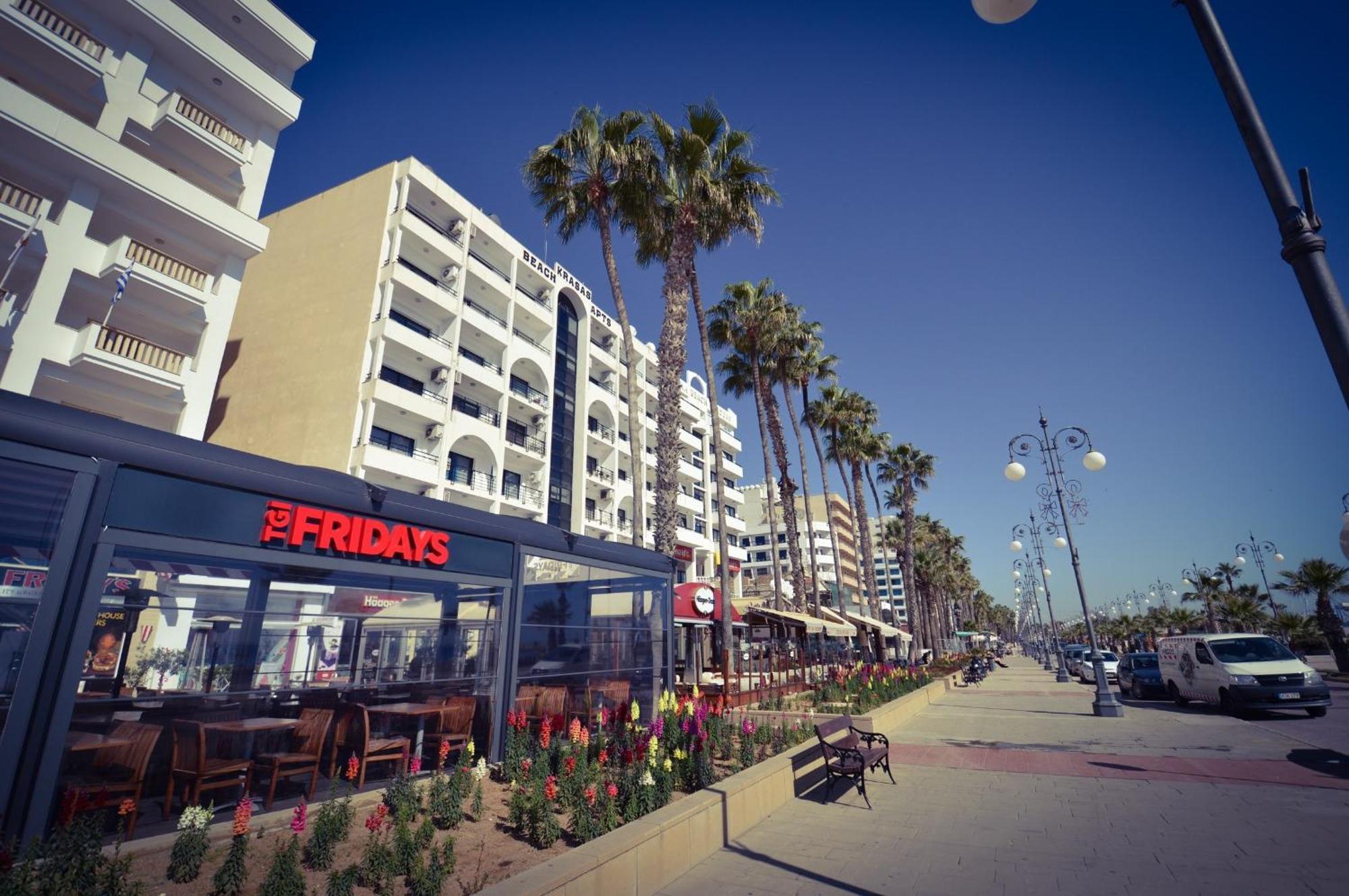Krasas Beach Apartment Rentals Larnaca Dış mekan fotoğraf